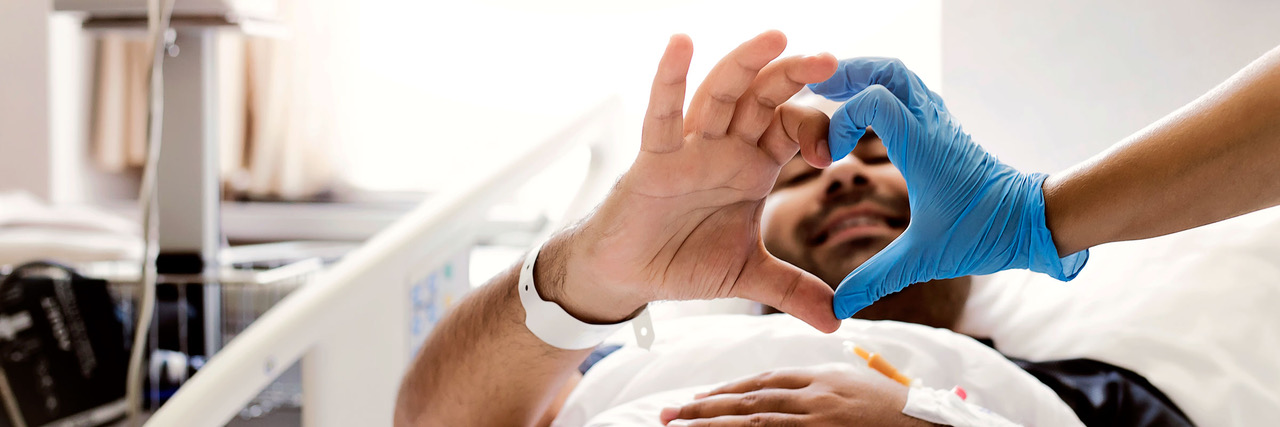 Patient with Caregiver